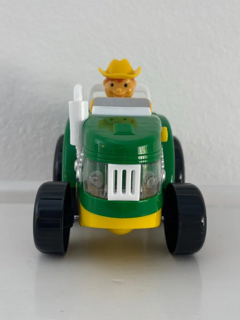 Tractor Toy with Farmer - Lights Up - Makes Noises - Two Pieces